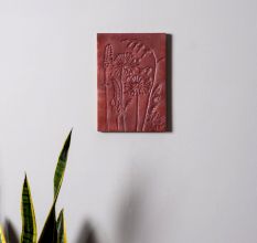 Handcarved Terracotta Wall Plate